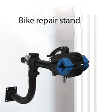 Foldable Wall Mount Bike Repair Stand, Bicycle Maintenance Rack Workstand Clamp For GaraHome, Bike Repair StoraHanger Tools