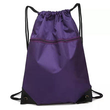 Waterproof Drawstring Gym Bag for Cycling and Fitness - Durable and Spacious Sports Backpack