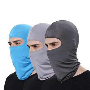 Breathable Lycra Full Face Mask for Outdoor Sports with UV Protection