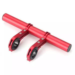 20cm Bike Handlebar Extender with Aluminum Alloy Mount for Flashlight - Enhance Visibility and Convenience on Your Rides