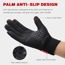 Outdoor Sports Gloves, Winter Gloves Fleece Warm, Running And Cycling Non-slip Gloves