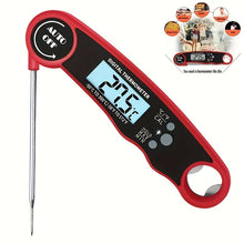 Waterproof Digital Food Thermometer with Bright LCD Screen - Accurate CooProbe for Perfectly Cooked Meals