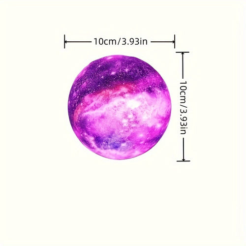 Moon Lamp, Night Light 16 Colors LED 3D Star Moon Light ChanTouch And Remote Control, Galaxy Light For Gifts Christmas, LED Lights