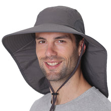 Stay Protected in the Sun with this Fishing Sun Hat - UV Protection, Neck Cover, Wide Brim, and More!