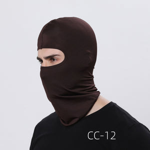 Breathable Lycra Full Face Mask for Outdoor Sports with UV Protection