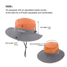 UV Protection Sun Hat with Wide Brim and Ponytail Hole - Perfect for Beach, Outdoor Activities and Travel