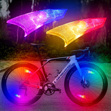 3-Mode LED Neon Bicycle Wheel Spoke Light - Waterproof, Easy To Install, Battery-Powered Bike Safety Warning Light!