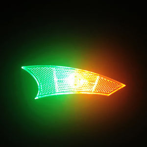 3-Mode LED Neon Bicycle Wheel Spoke Light - Waterproof, Easy To Install, Battery-Powered Bike Safety Warning Light!