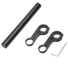 20cm Bike Handlebar Extender with Aluminum Alloy Mount for Flashlight - Enhance Visibility and Convenience on Your Rides