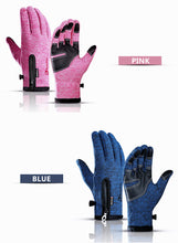 Warm and Cozy Thermal Touch Gloves with Anti-Slip Grip for Winter Sports