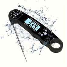 Waterproof Digital Food Thermometer with Bright LCD Screen - Accurate CooProbe for Perfectly Cooked Meals