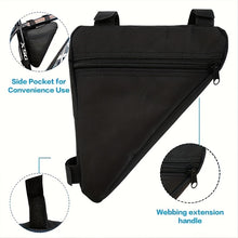 Waterproof Bicycle Bag: Keep Your Essentials Secure With A Front Tube Frame Handlebar Pouch!