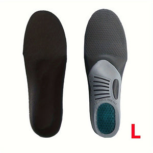 Orthopedic Insoles With Arch Support And Shock-Absorbing Heel For Flat Feet, Pronation, And Plantar Fasciitis Relief