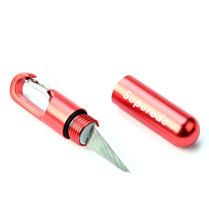 1pc Portable Mini Knife, Multifunctional EDC Key Ring Pendant