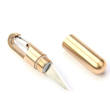 1pc Portable Mini Knife, Multifunctional EDC Key Ring Pendant