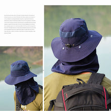 Sun Protection Bucket Hat With Removable Face Mask - Perfect For Summer Outdoor Activities