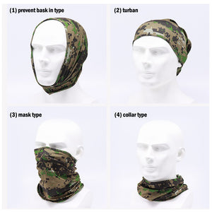 Breathable UV Protection Face Cover Neck Tube for Outdoor Sports and Biking