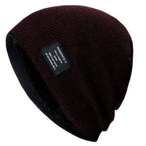 Stay Warm This Winter: Knit Hats with Plus Velvet for Outdoor Protection!