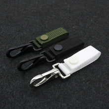 Durable Military Tactical Key Hook with Nylon Webbing for Easy Access and Secure Attachment