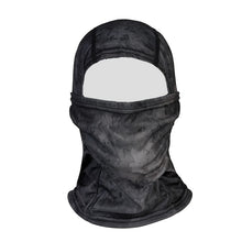 CamouflaBalaclava Outdoor Fishing Hunting Hood Face Mask Metallic Black Cover Scarf