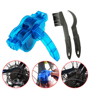 Efficient Bicycle Chain Cleaning Kit - Scrubber Brushes for Mountain Bikes - Perfect for Easy Maintenance and Improved Performance