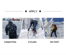 Winter Cycling Gloves For Men - Touch Screen Compatible, Warm And Windproof Full Finger Gloves