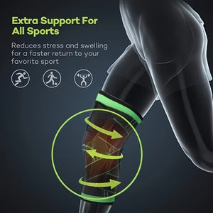 Adjustable Knee Brace for Recovery - Compression Support for Sports and Joint Health