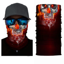 Unique Halloween Outdoor Sports Accessories: Seamless Bandanas, Balaclavas, Neck Tubes, Scarfs & More!