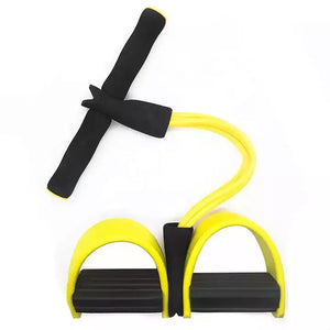 Slim & Tone Your Entire Body with Pedal Resistance Bands - Yoga Equipment for Abdomen, Waist, Arm & Leg Stretching!