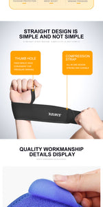 1pc Adjustable Wrist Support for Sports and Weightlifting - Compression Bandage