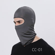 Breathable Lycra Full Face Mask for Outdoor Sports with UV Protection