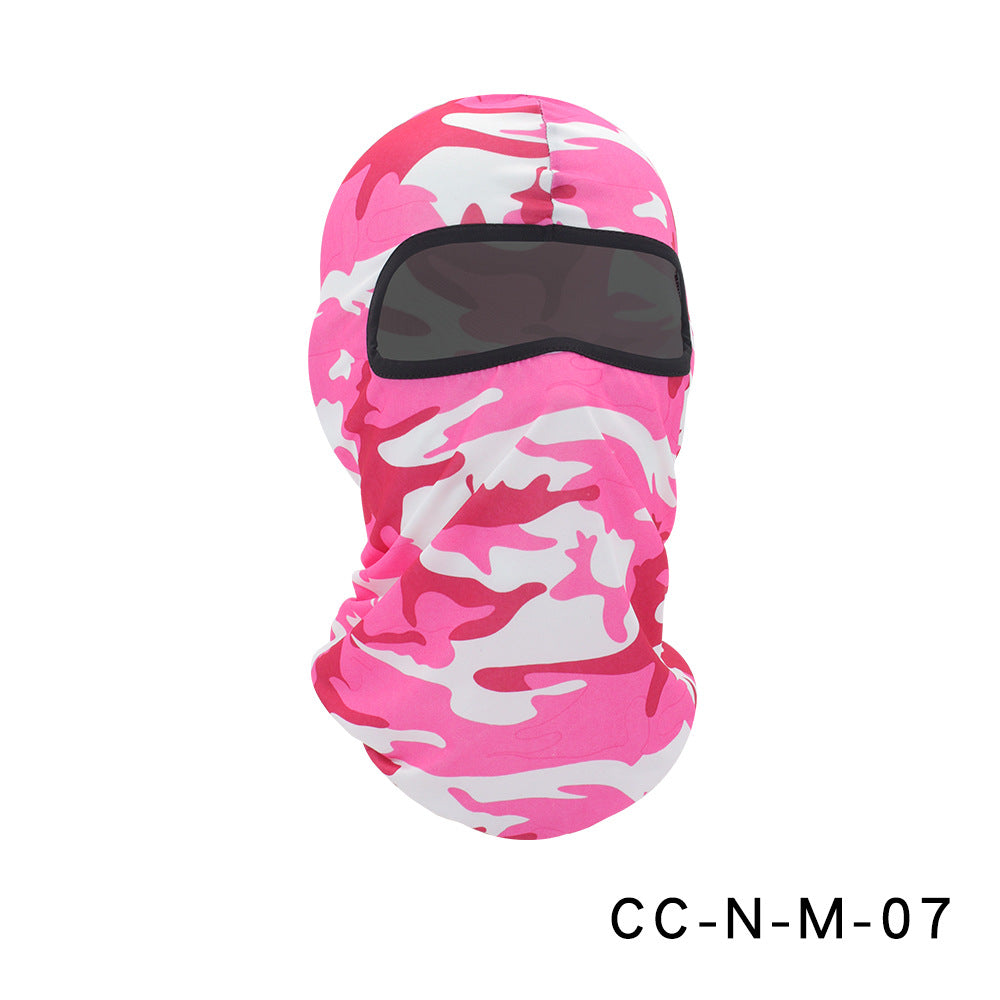 Ice Silk Face Mask Breathable Long Neck Cover Outdoor Sports Bandana Scarf UV Protection Windproof  07 08 09