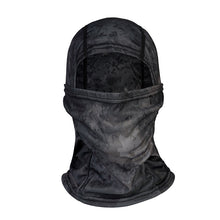 CamouflaBalaclava Outdoor Fishing Hunting Hood Face Mask Metallic Black Cover Scarf