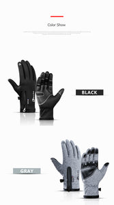 Warm and Cozy Thermal Touch Gloves with Anti-Slip Grip for Winter Sports