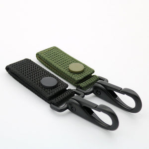 Durable Military Tactical Key Hook with Nylon Webbing for Easy Access and Secure Attachment