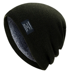 Stay Warm This Winter: Knit Hats with Plus Velvet for Outdoor Protection!