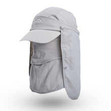 Summer Men's Outdoor Sports Fishing Hat: Breathable, Lightweight, -drying Parasol for Maximum Comfort!