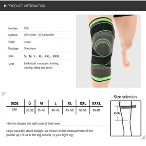 Adjustable Knee Brace for Recovery - Compression Support for Sports and Joint Health