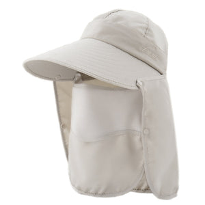 Stay Protected in Style: Summer Cap Accessory with Neck Shield for Beach Sports & Cycling