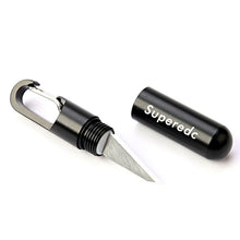 1pc Portable Mini Knife, Multifunctional EDC Key Ring Pendant