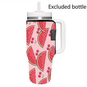 1PC Water Bottle Bag, Water Bottle Cover, Insulated Tumblers Holder, Neoprene Water Bottle Carrier Bag