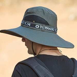 Breathable Waterproof Sunshade Hat for Casual Wear, Mountaineering, and Fishing