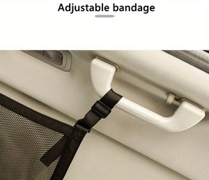 1pc Car Boat Ceiling StoraNet: Keep Your Car Interior Organized and Breathable with This Mesh Bag Accessory