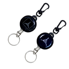 1pc Heavy Duty Retractable Keychain, Key Chain Ring