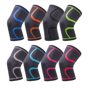 1pc Elastic Knee Pad - Nylon Sports Fitness Knee Sleeves - Perfect for Running, Basketball, Volleyball & More!