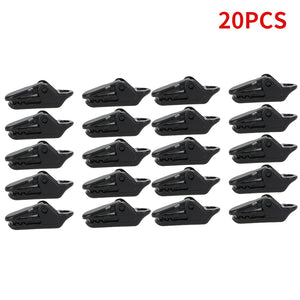 10/20/30/40/50pcs Durable Outdoor Tent Snaps - Secure Your Tent with Heavy Duty Clamps - Essential Camping Accessories