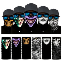 Unique Halloween Outdoor Sports Accessories: Seamless Bandanas, Balaclavas, Neck Tubes, Scarfs & More!