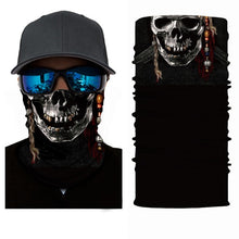 Unique Halloween Outdoor Sports Accessories: Seamless Bandanas, Balaclavas, Neck Tubes, Scarfs & More!