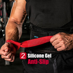 2pcs Premium Gym Lifting Straps for Enhanced Body Building and Strength Training