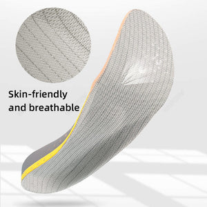 Orthopedic Insoles With Arch Support And Shock-Absorbing Heel For Flat Feet, Pronation, And Plantar Fasciitis Relief